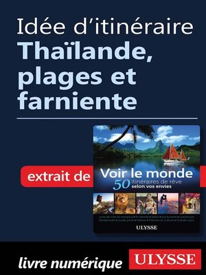 cover image of Idée d'itinéraire--Thaïlande, plages et farniente